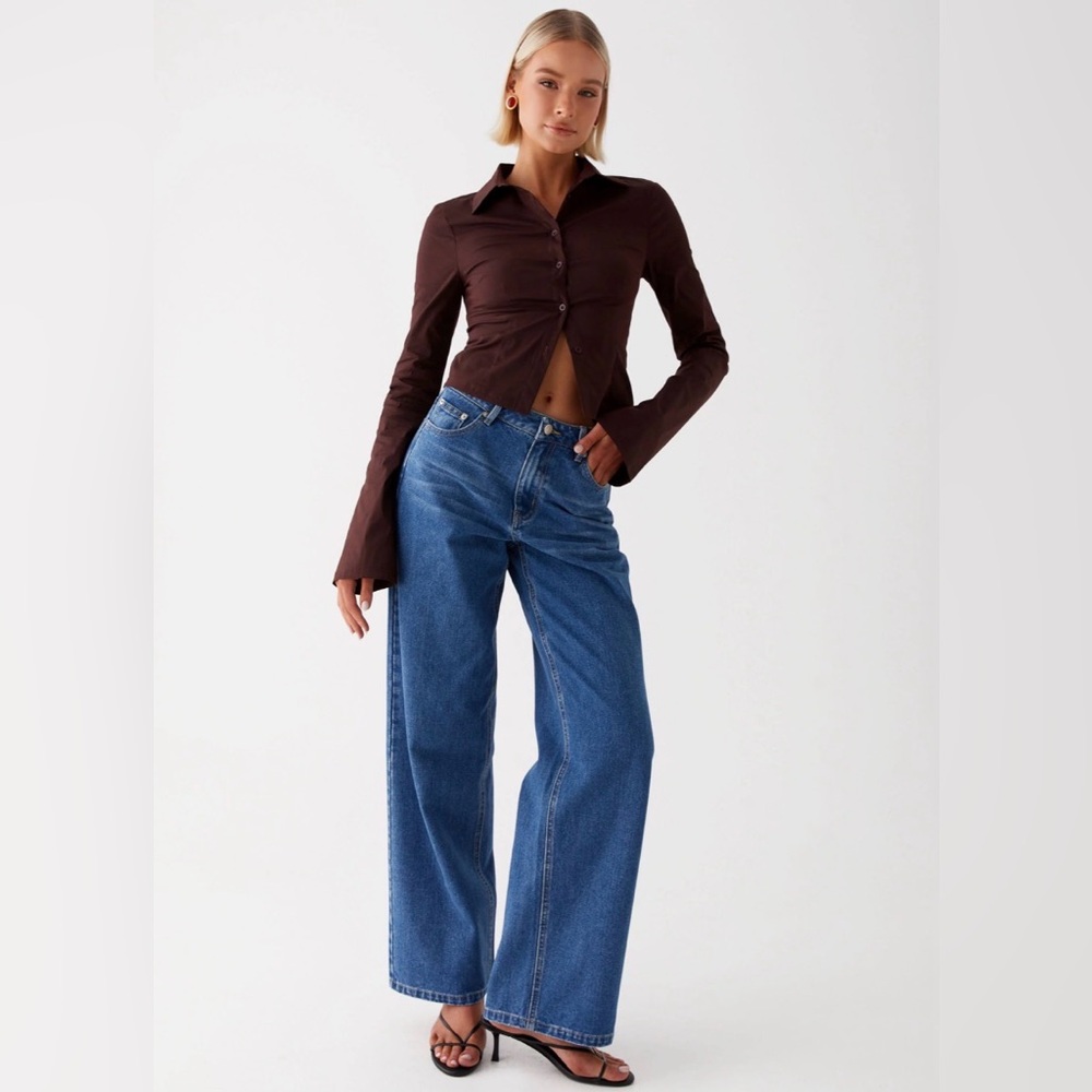 Peppermayo Keanna Low Rise Jeans (small/ US 4) NWT